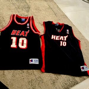 2 Hardaway jerseys -vintage and throwback!! Miami Heat!